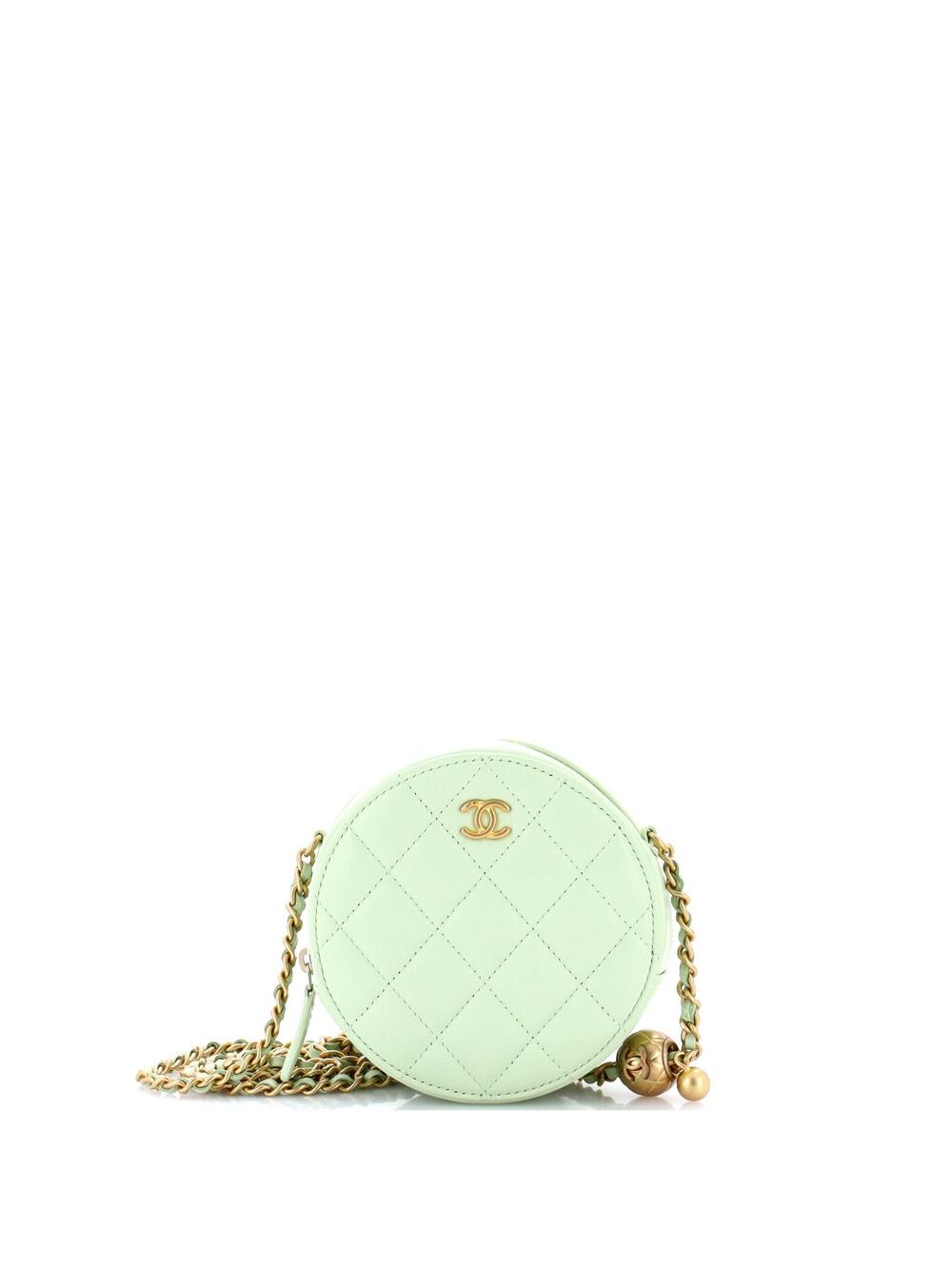 Chanel Pearl Crush Round Clutch With #371130C26B